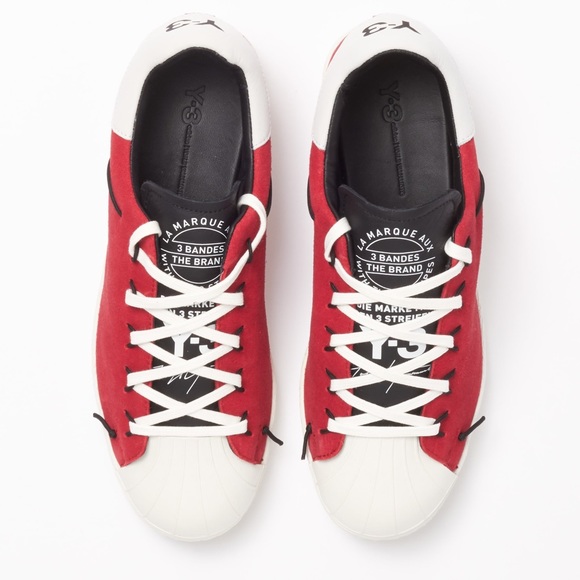 Adidas Y-3 Super Knot Chili Pepper & White Sneaker
